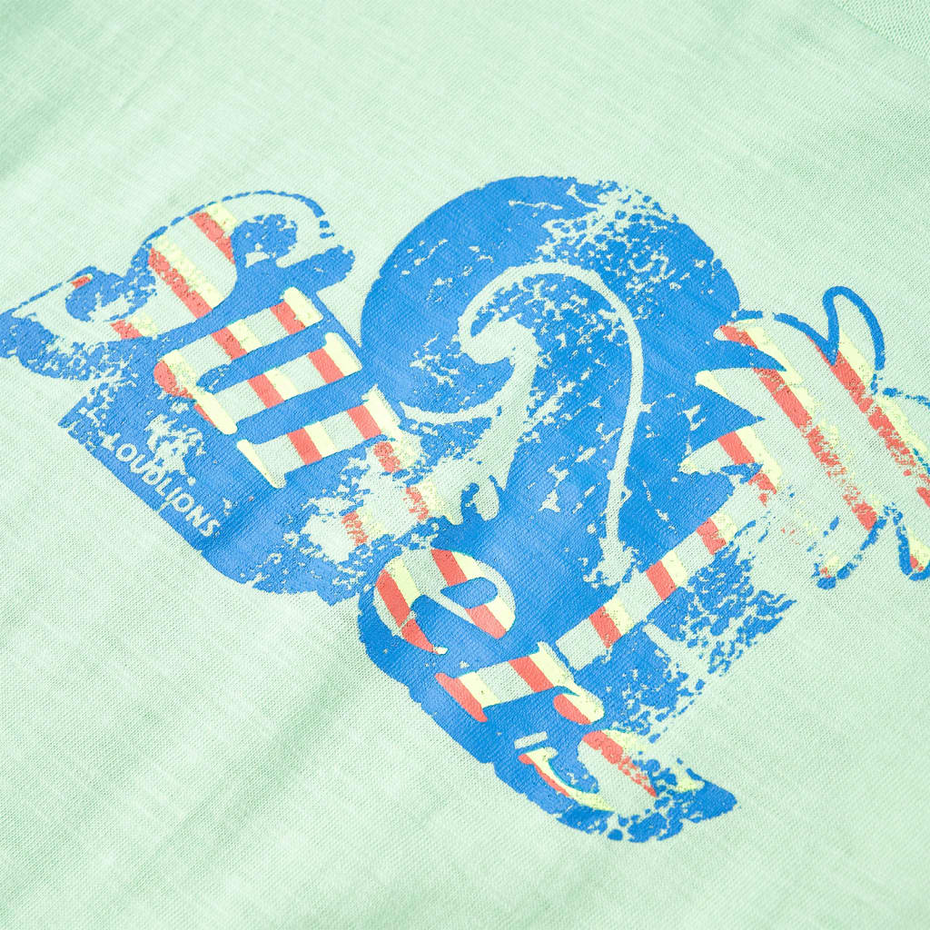 Kinder-T-Shirt Hellgrün 116