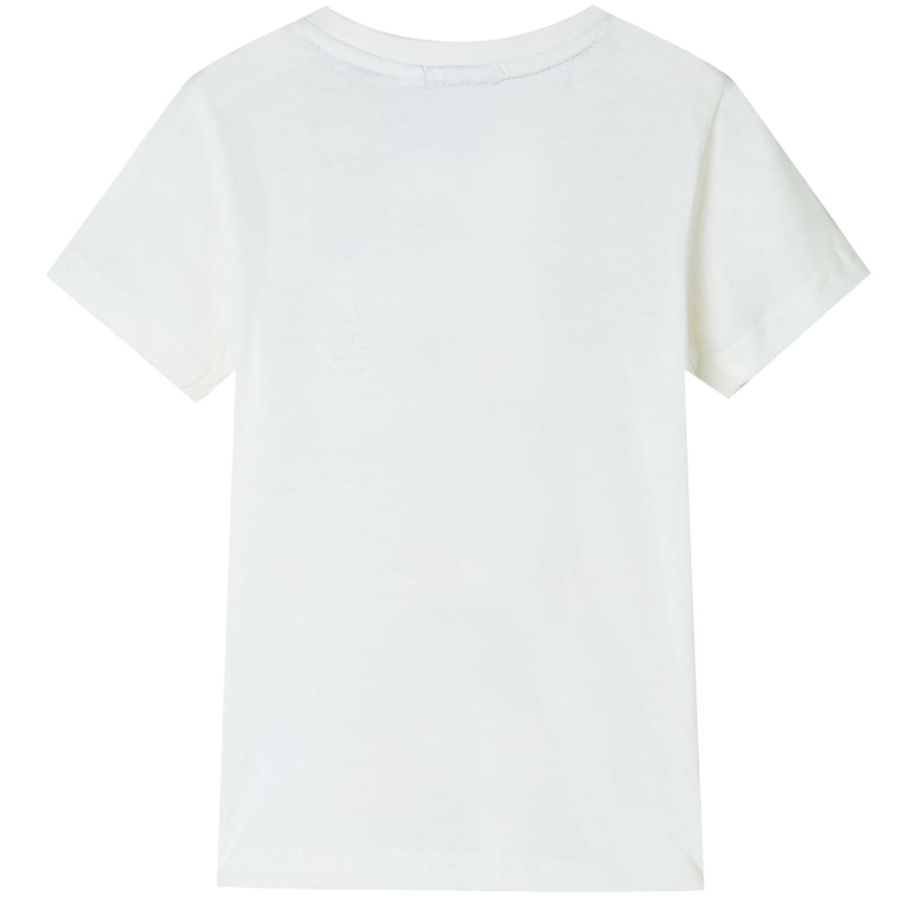 Kinder-T-Shirt Ecru 92