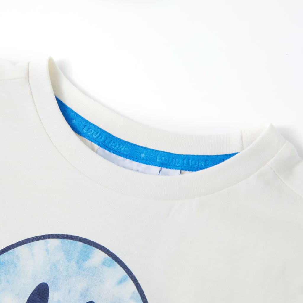 Kinder-T-Shirt Ecru 104