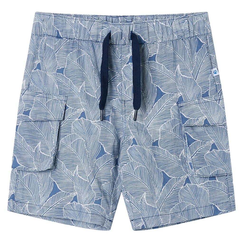 Kindershorts mit Kordelzug Dunkelblau 140
