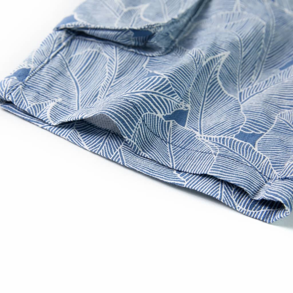 Kindershorts mit Kordelzug Dunkelblau 140