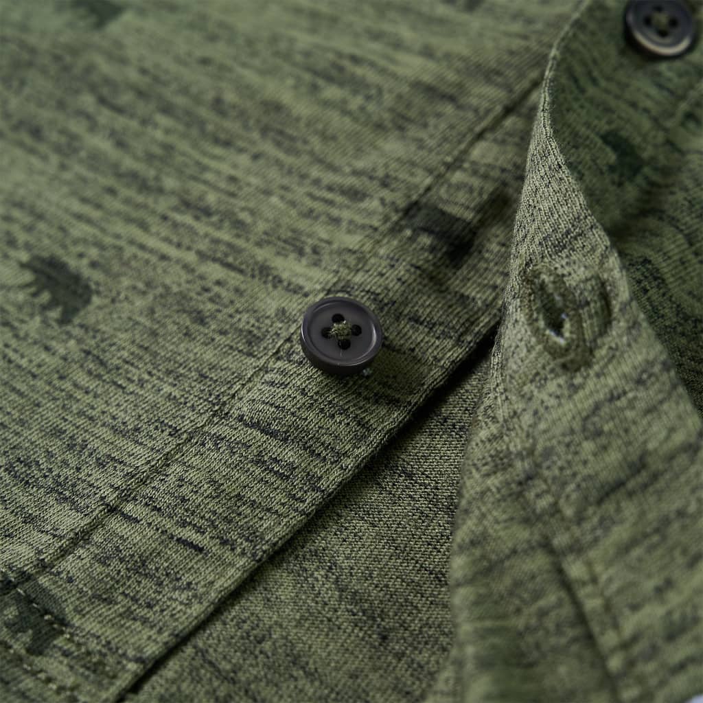 Kinderhemd Khaki Melange 104