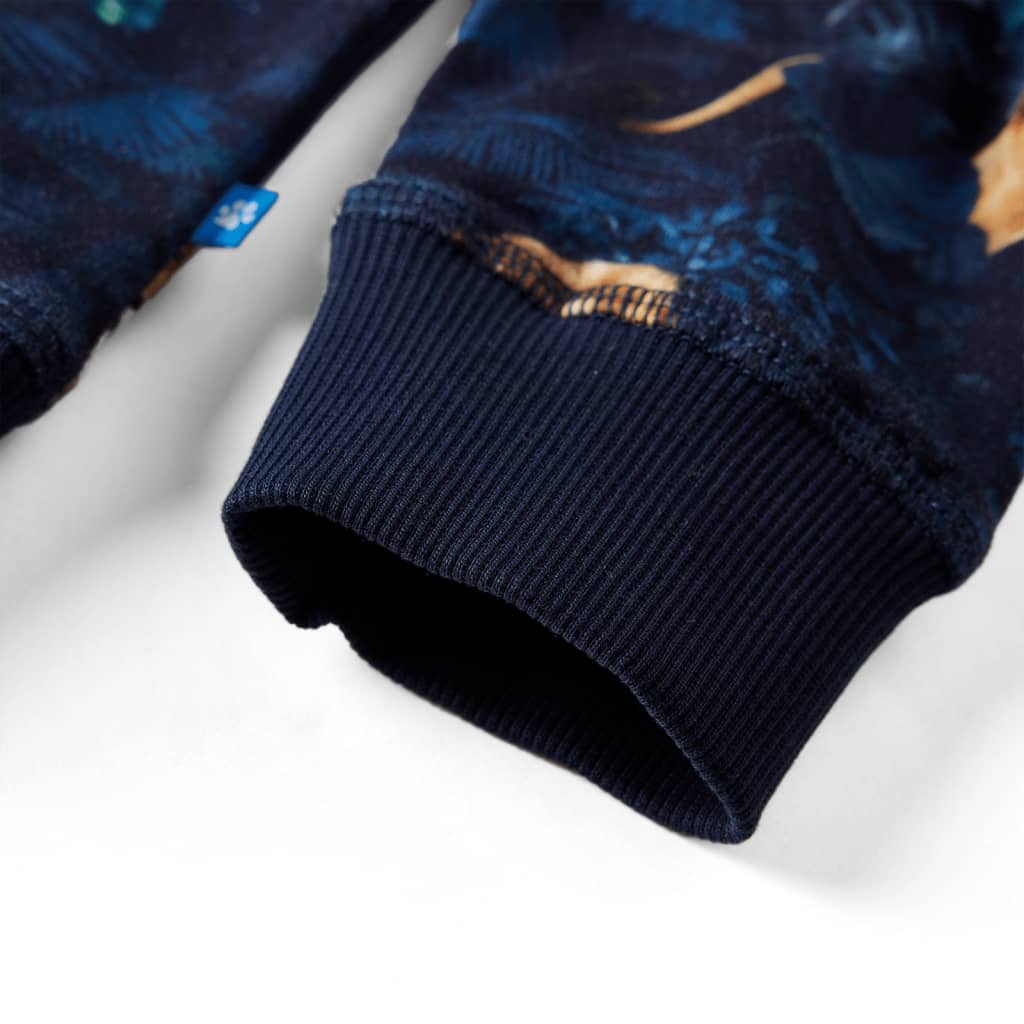 Kinder-Sweatshirt Marineblau 92