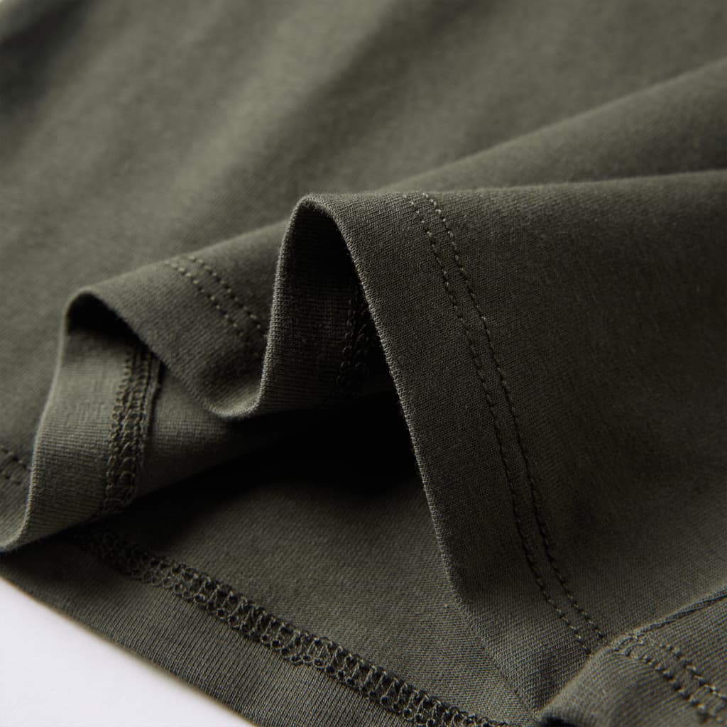 Kinder-Langarmshirt Khaki 128