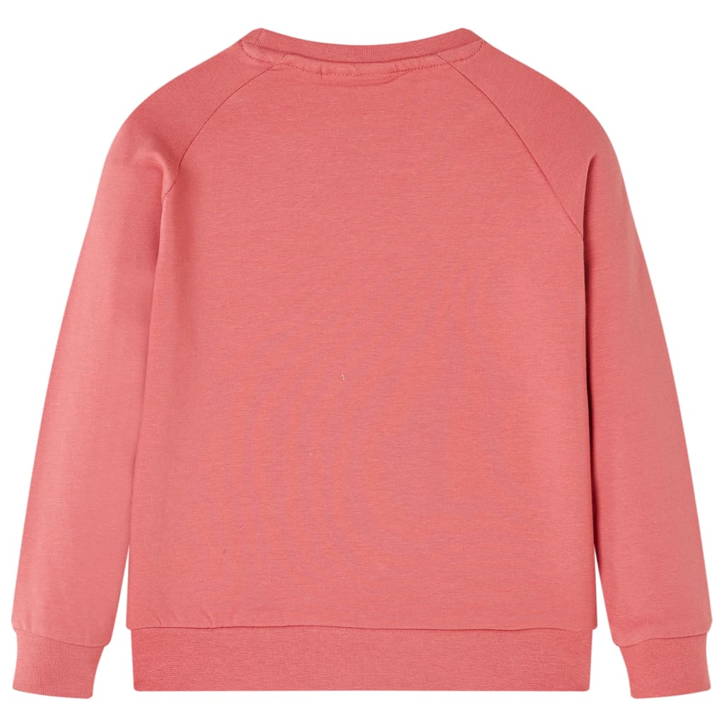 Kinder-Sweatshirt Altrosa 104