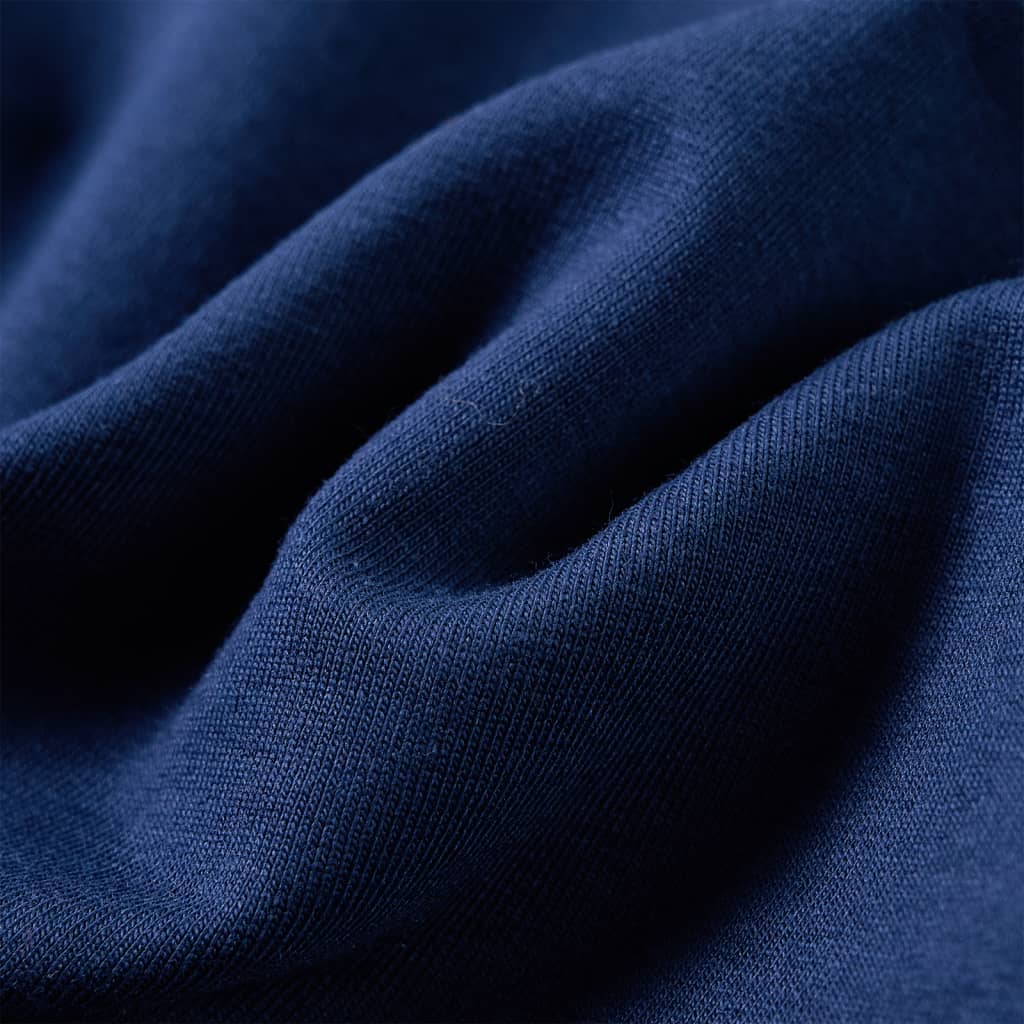 Kinder-Sweatshirt Marineblau 116