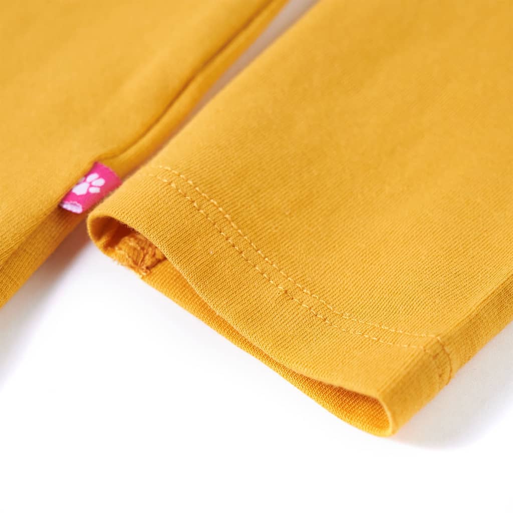 Kinder-Langarmshirt Ocker 104