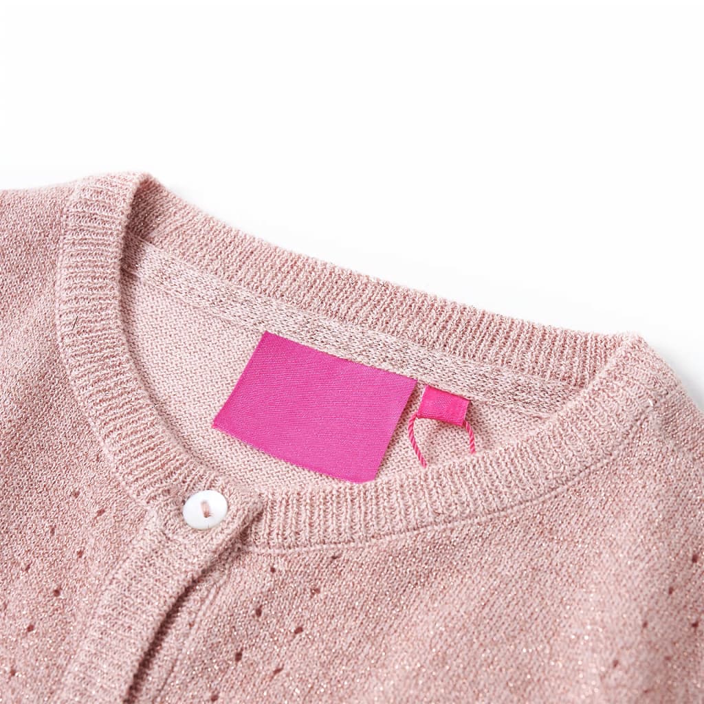 Kinder-Strickjacke Zartrosa 116