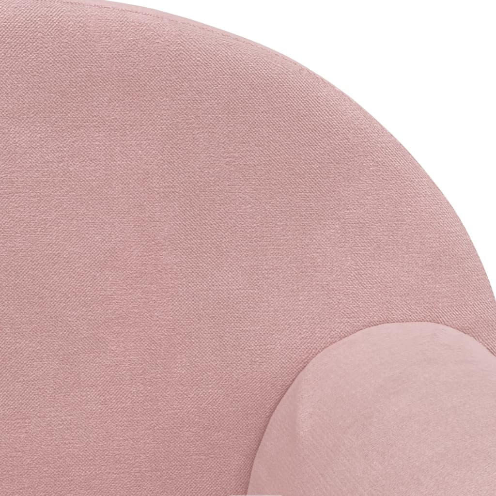 Children's sofa pink soft plush