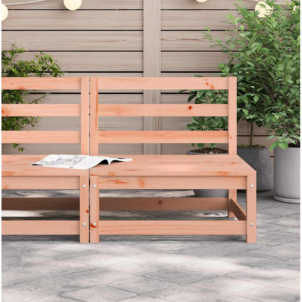 Gartensofa ohne Armlehnen 70x70x67 cm Massivholz Douglasie