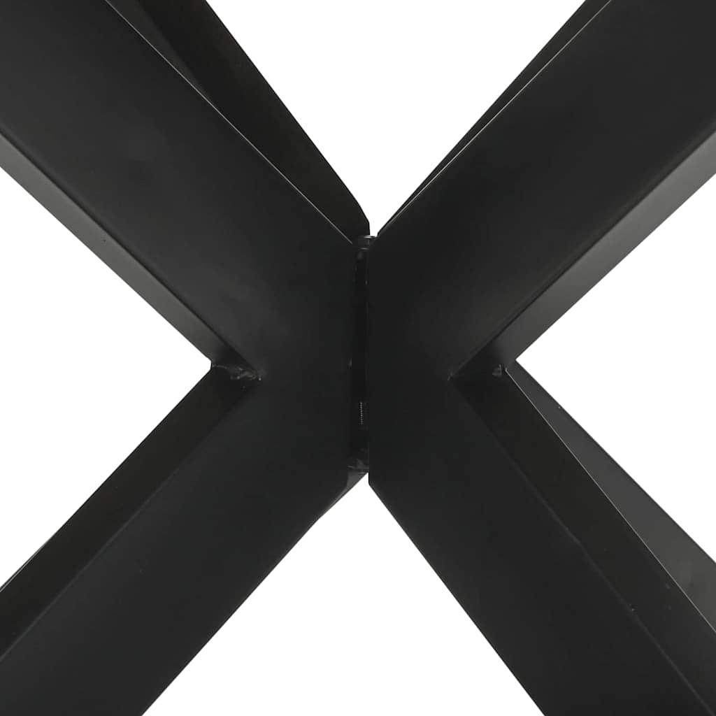 Esstisch Rund Ø160x76 cm Massivholz Raues Mango