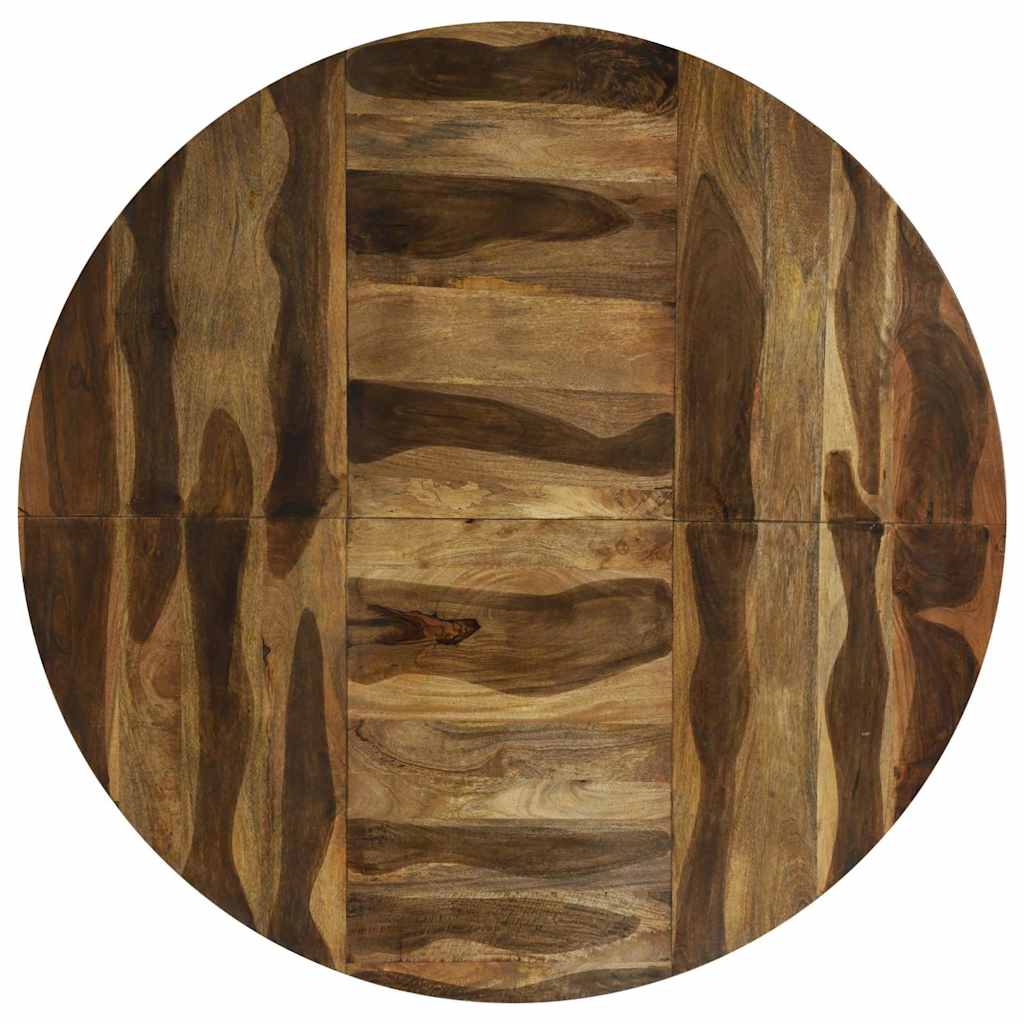 Runder Esstisch Ø160x76 cm aus Massivholz Akazie