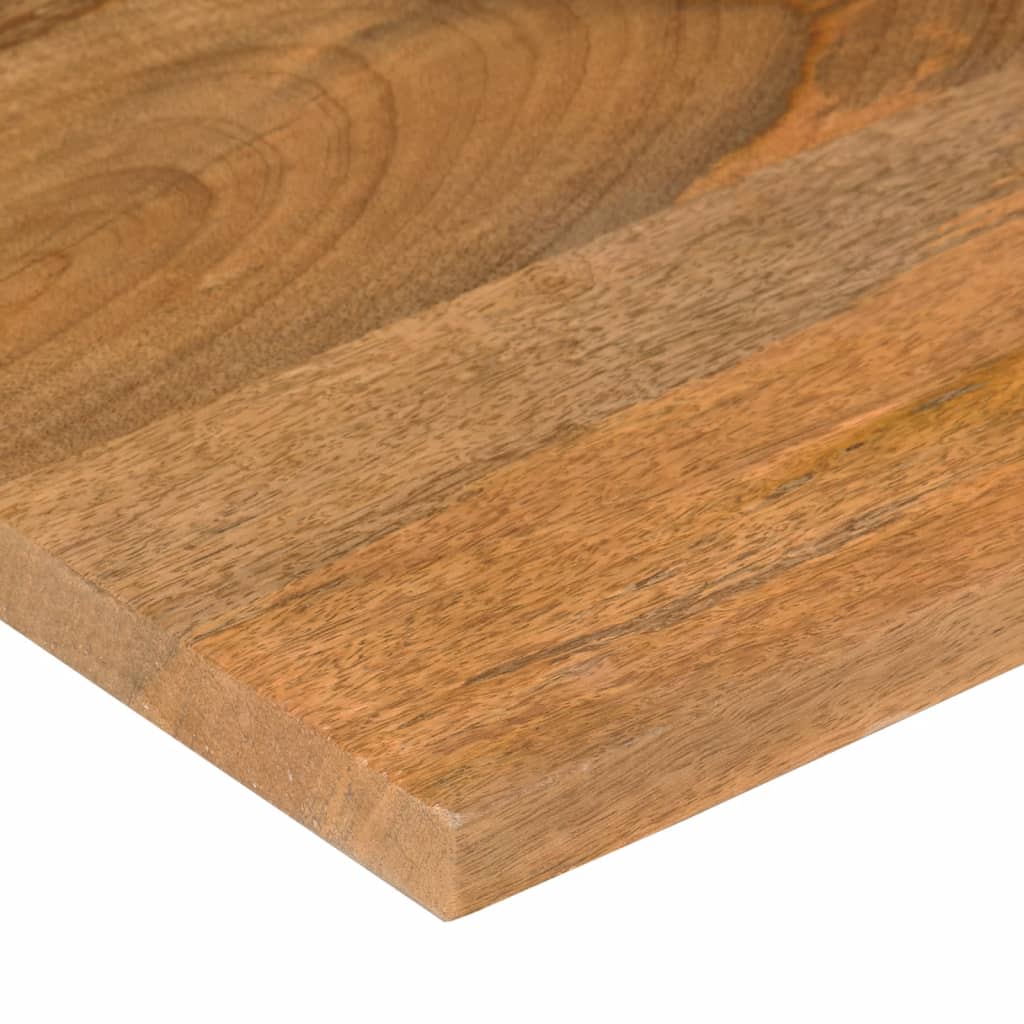 Desk top with recess 80x50x2.5 cm solid mango wood