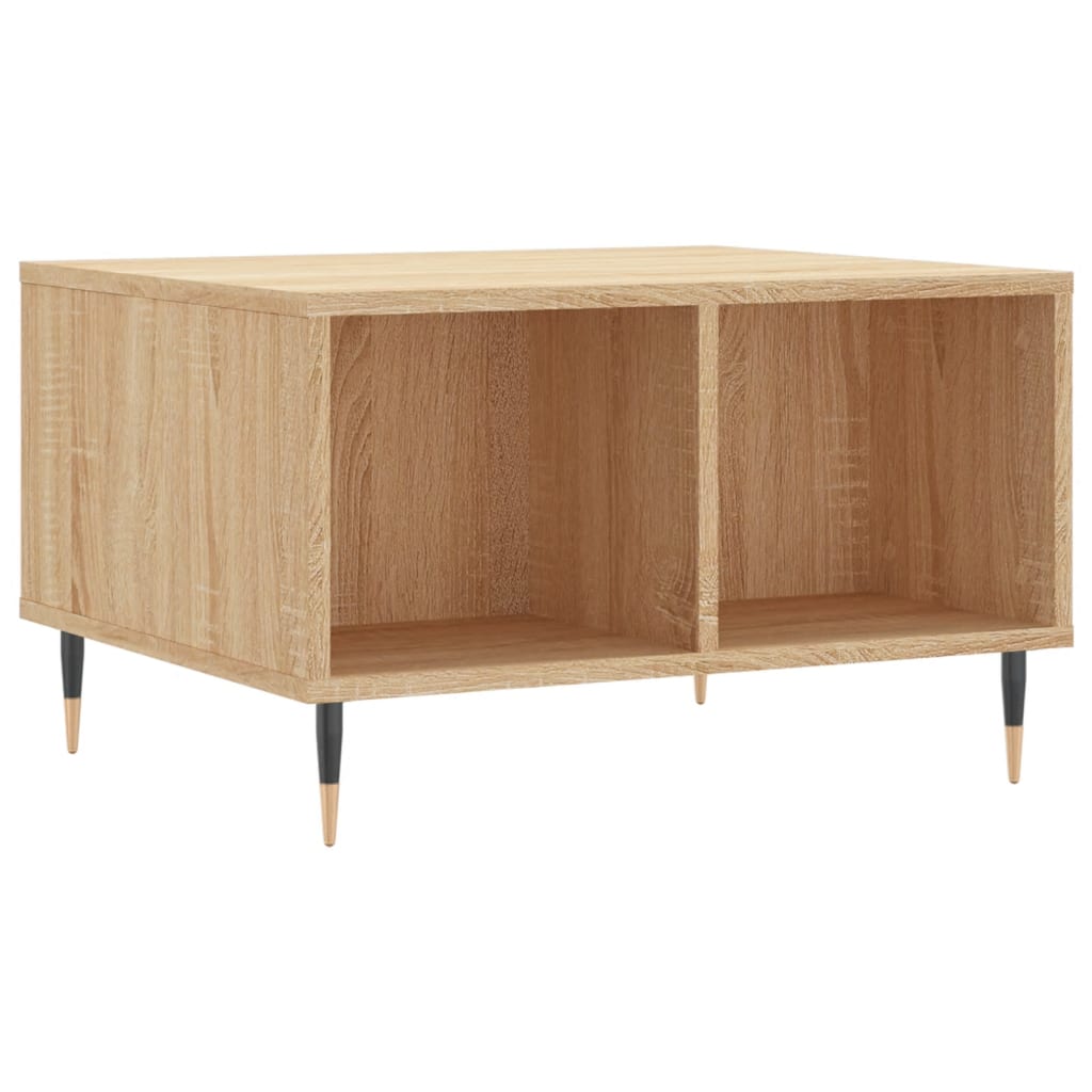 Coffee table Sonoma oak 60x50x36.5 cm wood material