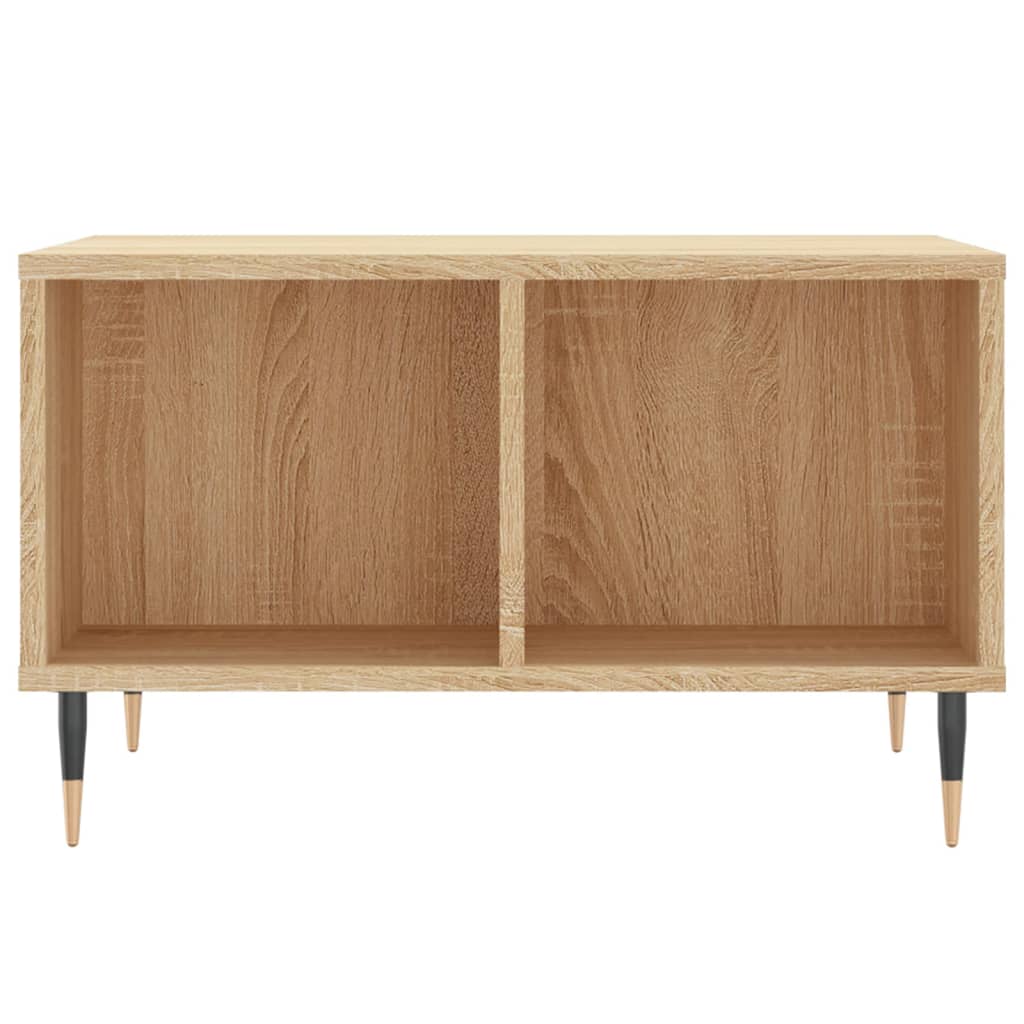 Coffee table Sonoma oak 60x50x36.5 cm wood material