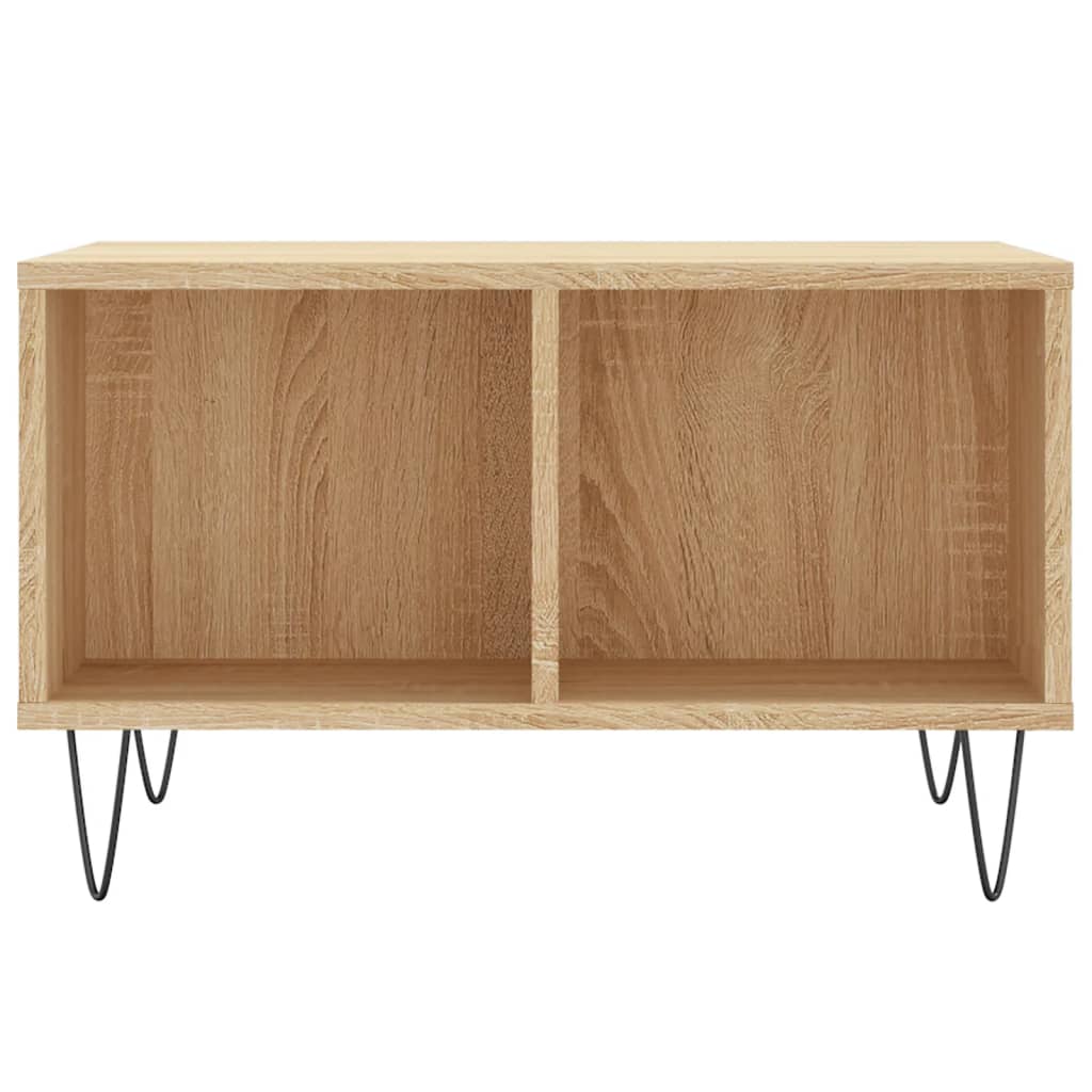 Coffee table Sonoma oak 60x50x36.5 cm wood material