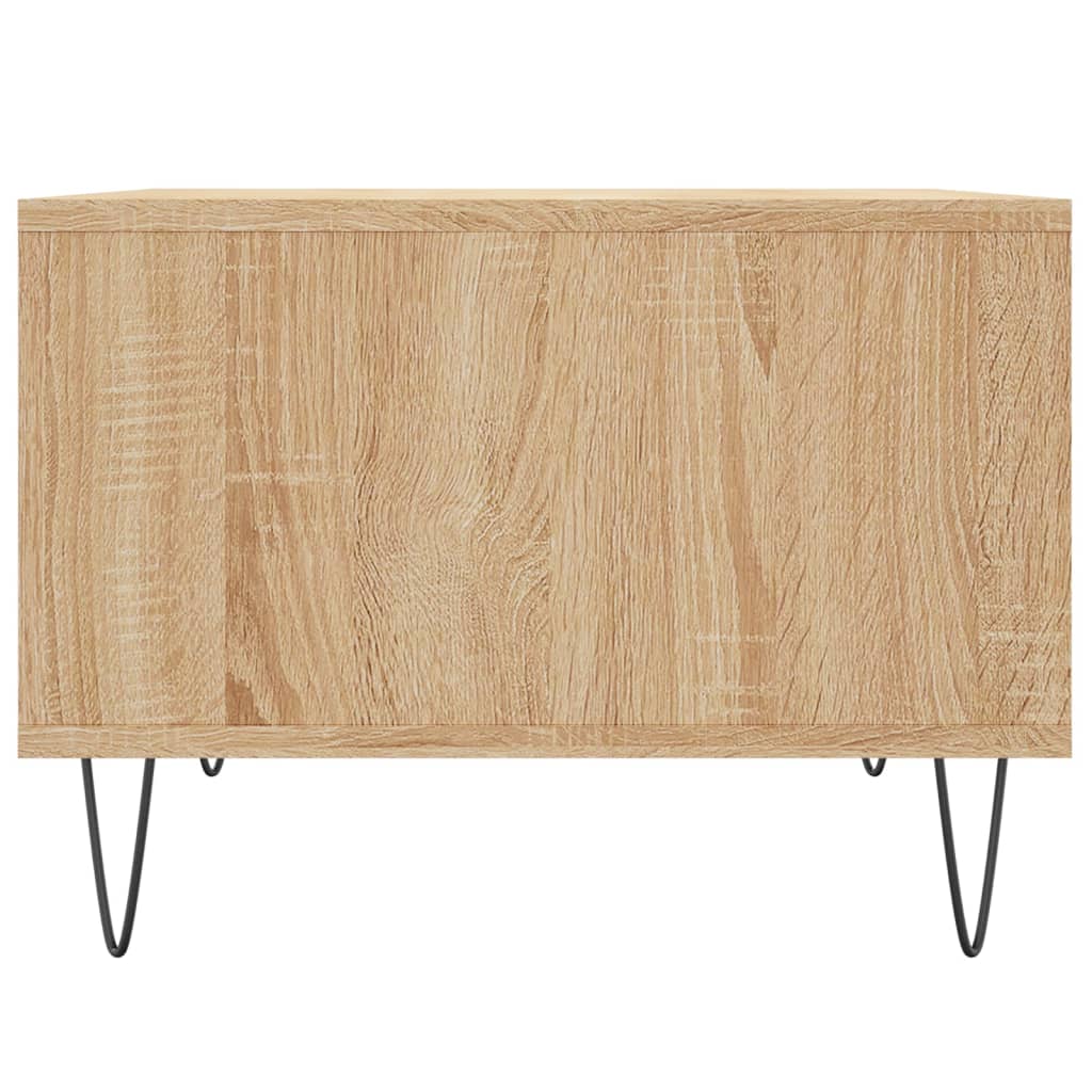 Coffee table Sonoma oak 60x50x36.5 cm wood material