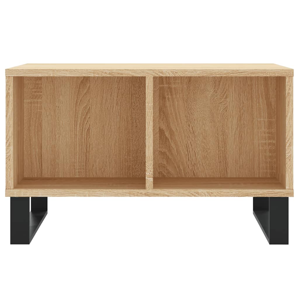 Coffee table Sonoma oak 60x50x36.5 cm wood material