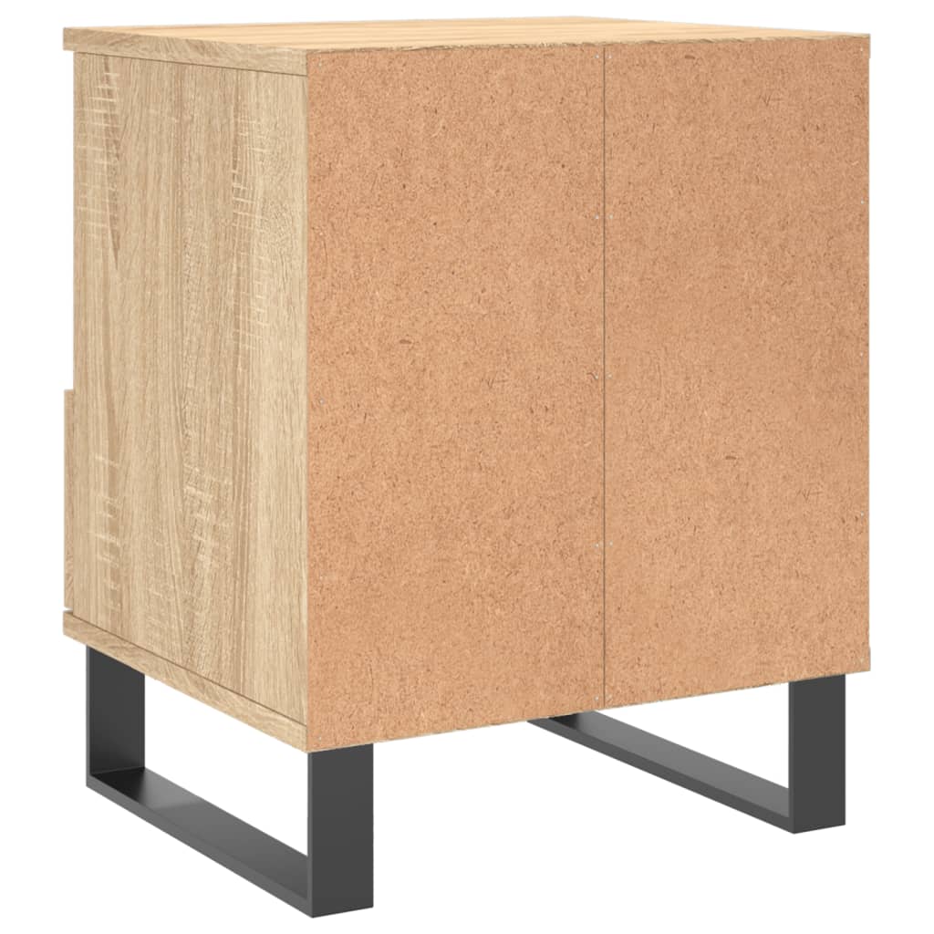 Table de chevet chêne Sonoma 40x35x50 cm en bois