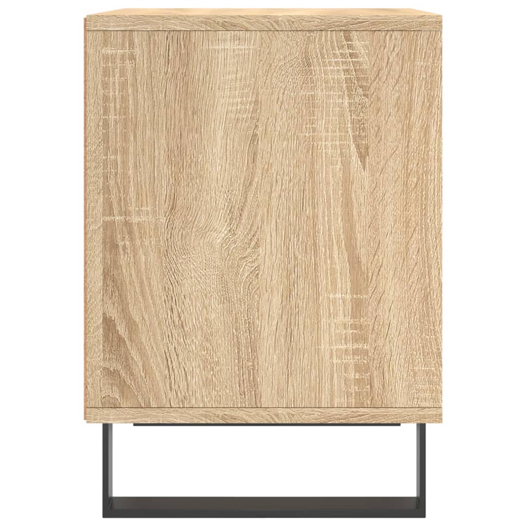 Tables de chevet 2 pcs. Chêne Sonoma 40x35x50 cm matériau bois
