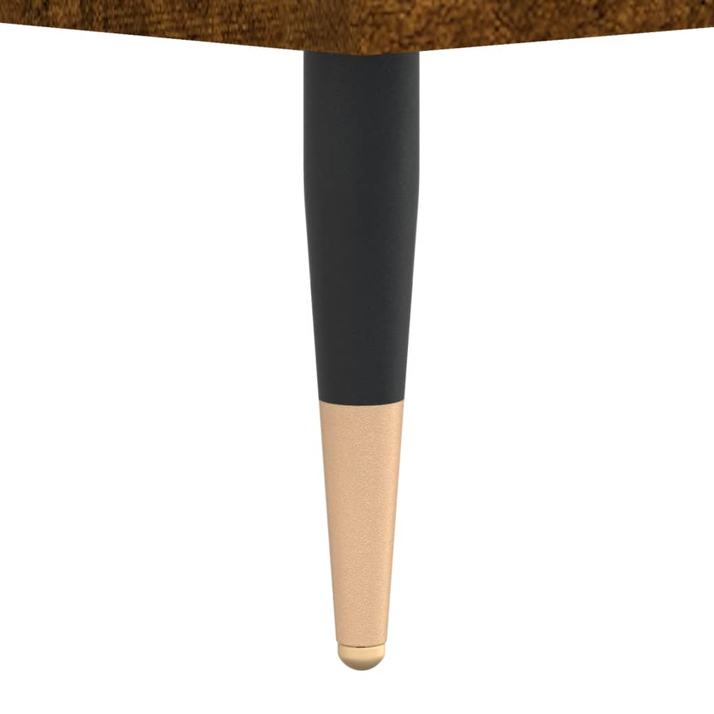 Coffee tables 2 pcs. Smoked oak 50x46x35 cm wood material