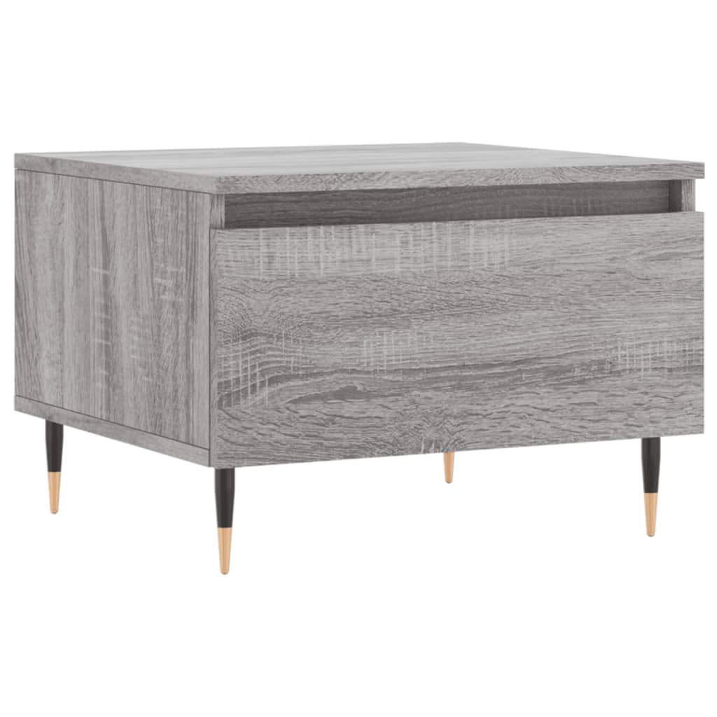 Coffee Tables 2 pcs. Gray Sonoma 50x46x35 cm Wood Material