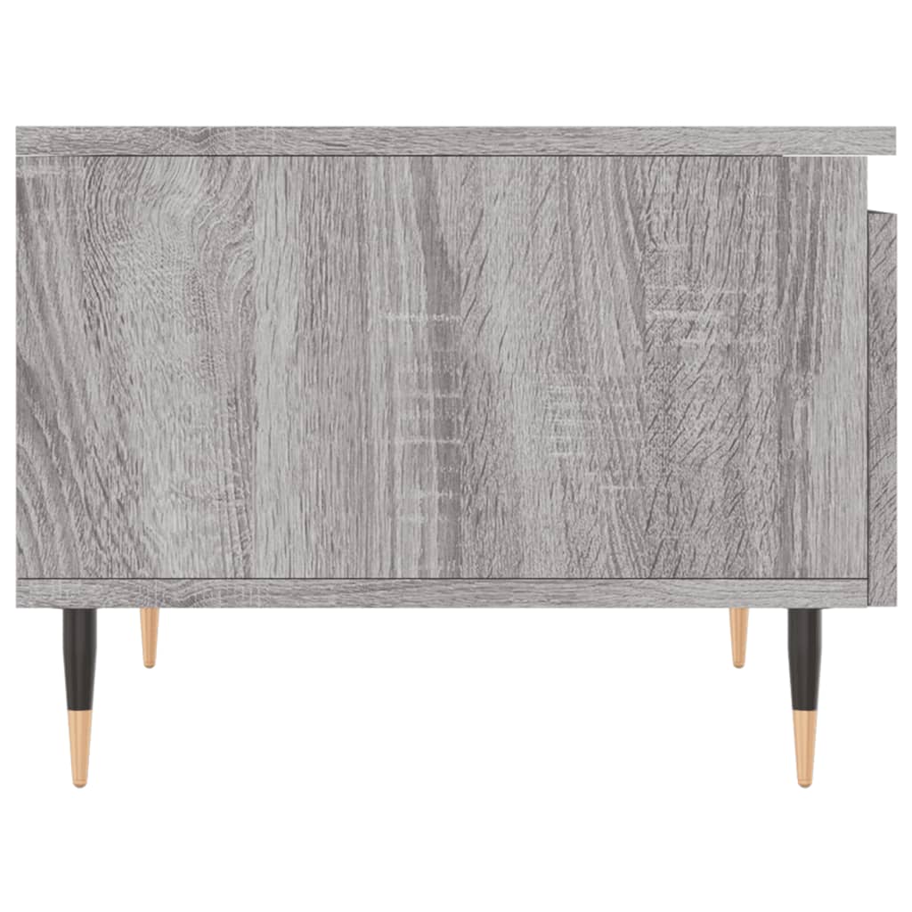 Coffee Tables 2 pcs. Gray Sonoma 50x46x35 cm Wood Material