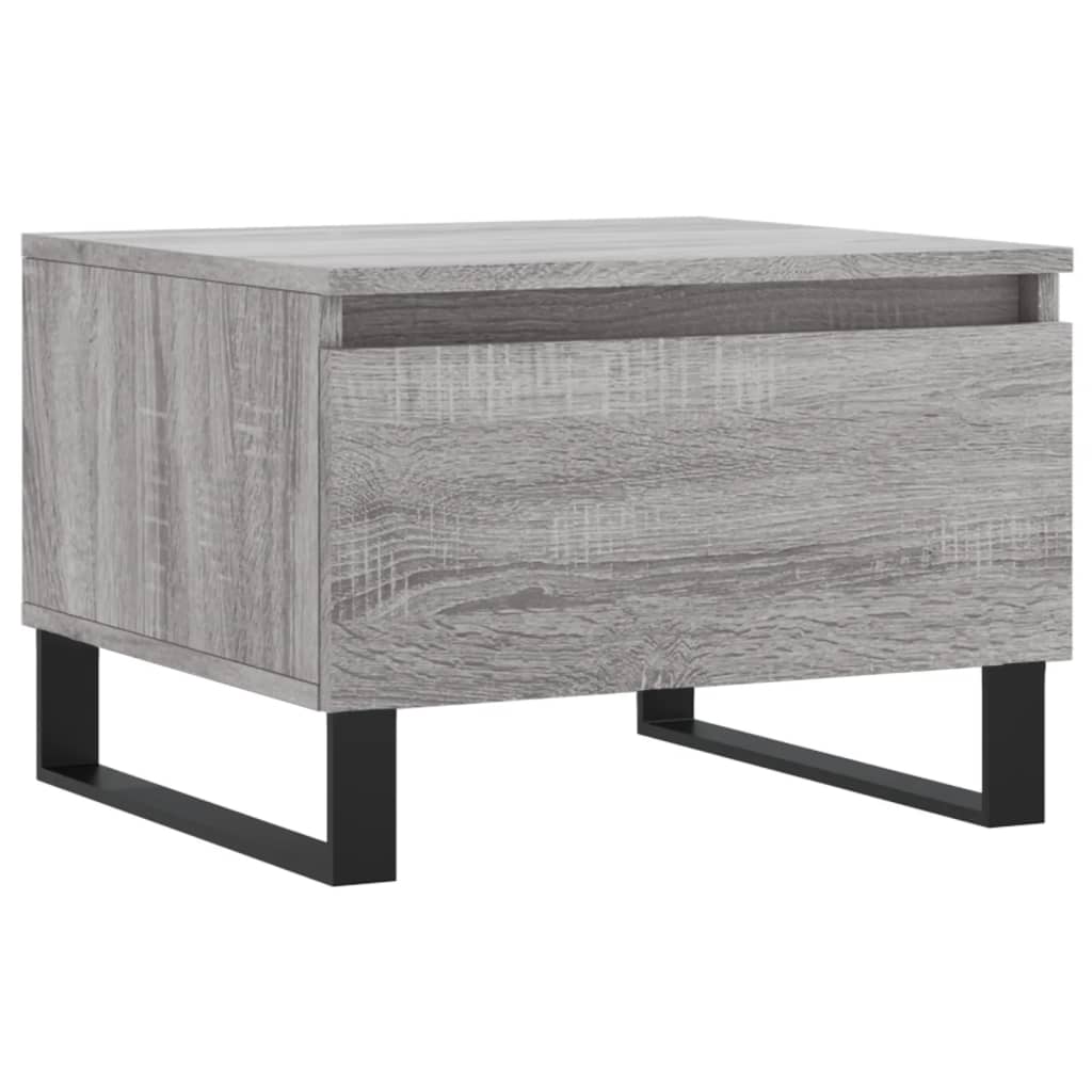 Coffee Tables 2 pcs. Gray Sonoma 50x46x35 cm Wood Material