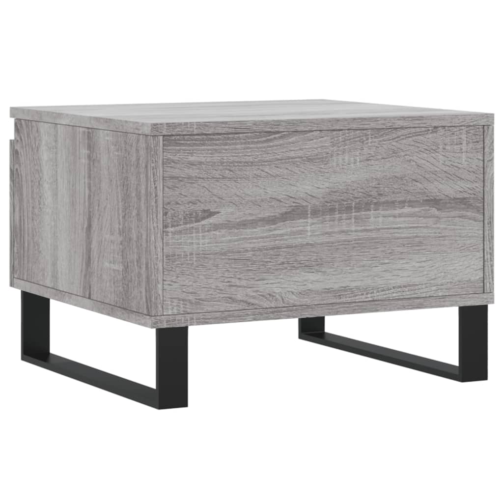 Coffee Tables 2 pcs. Gray Sonoma 50x46x35 cm Wood Material
