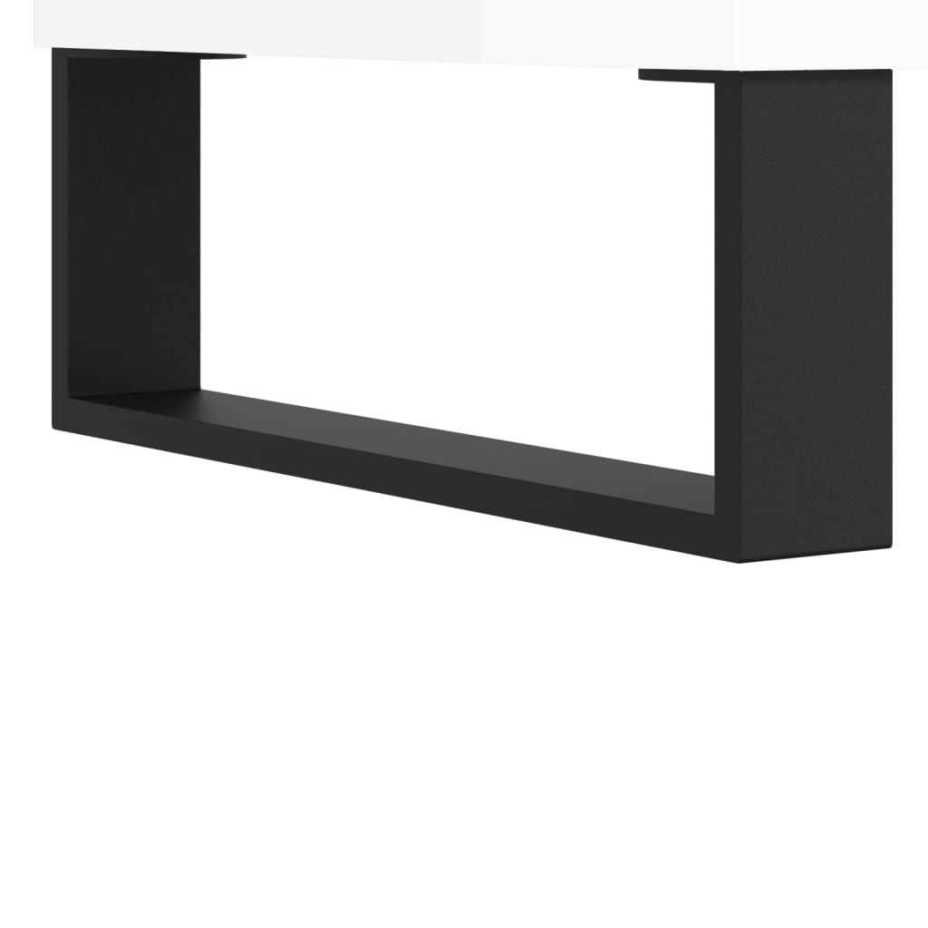 Coffee Tables 2 pcs. White 50x46x50 cm Wood Material