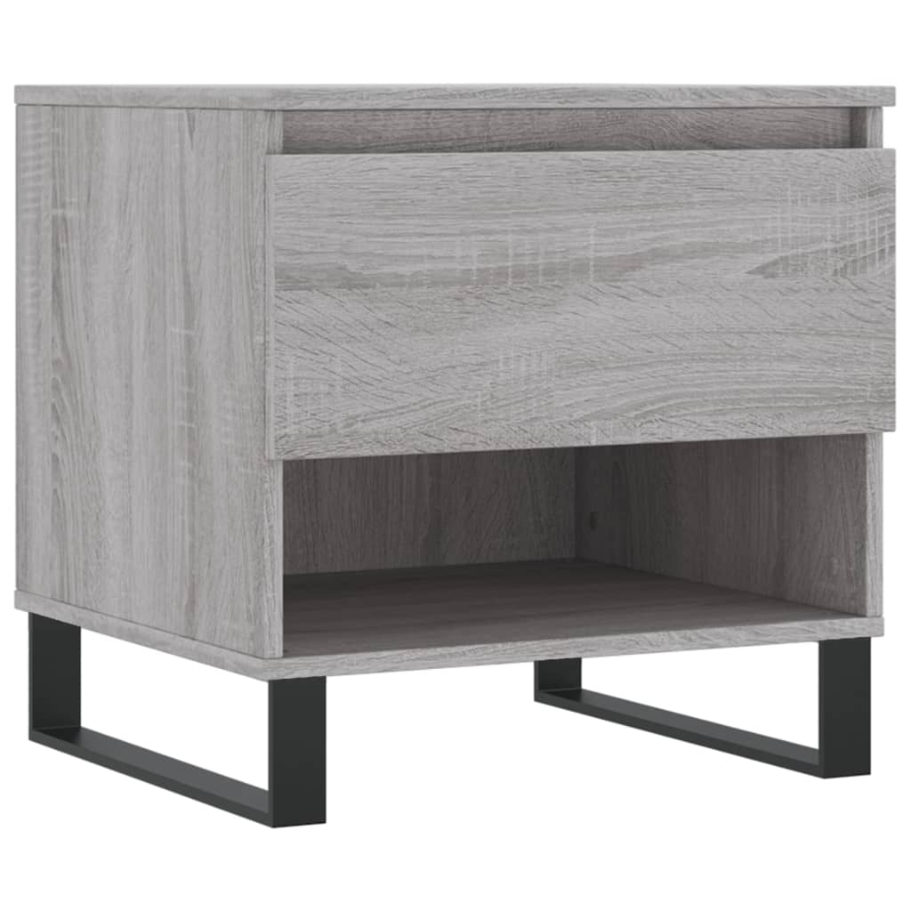 Coffee Tables 2 pcs. Gray Sonoma 50x46x50 cm Wood Material
