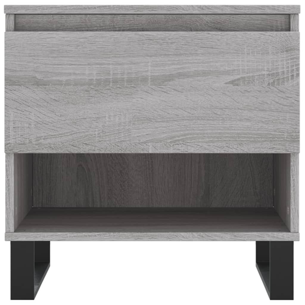 Coffee Tables 2 pcs. Gray Sonoma 50x46x50 cm Wood Material
