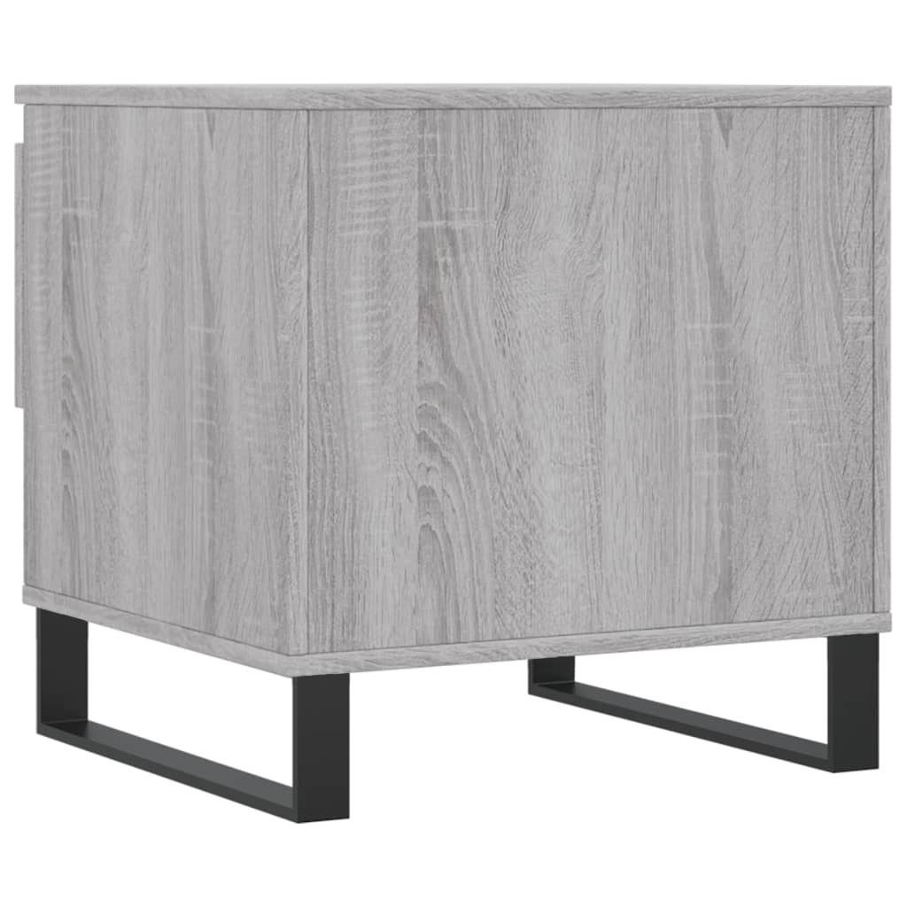 Coffee Tables 2 pcs. Gray Sonoma 50x46x50 cm Wood Material