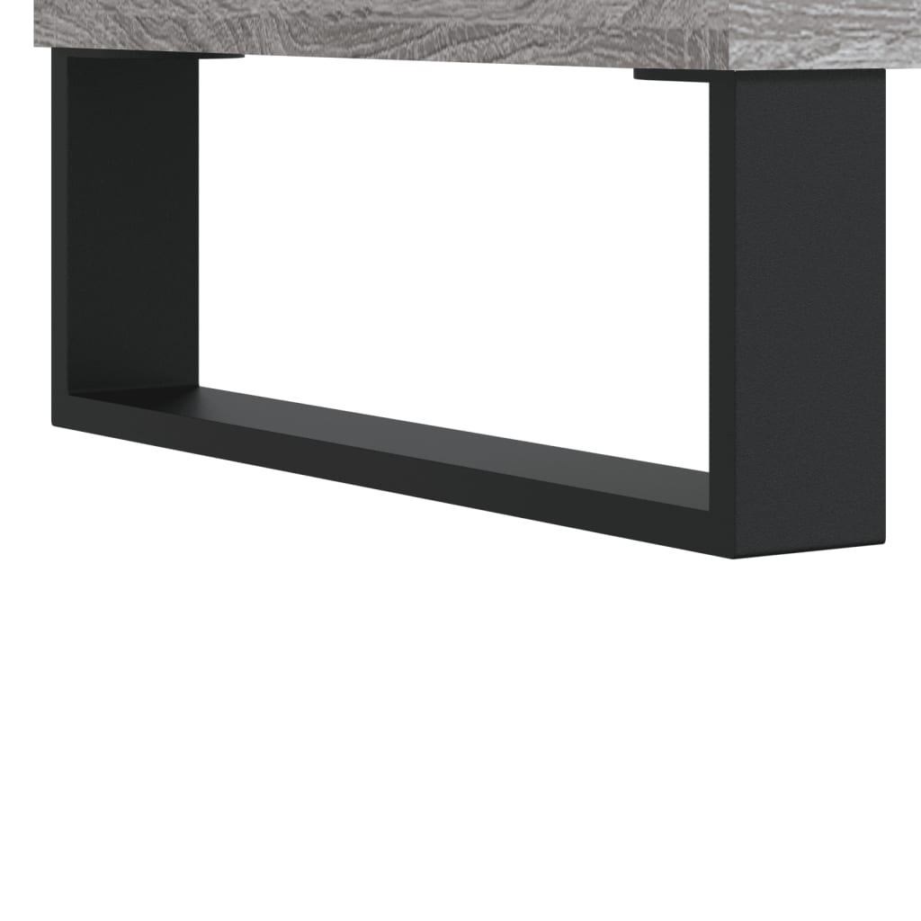 Coffee Tables 2 pcs. Gray Sonoma 50x46x50 cm Wood Material