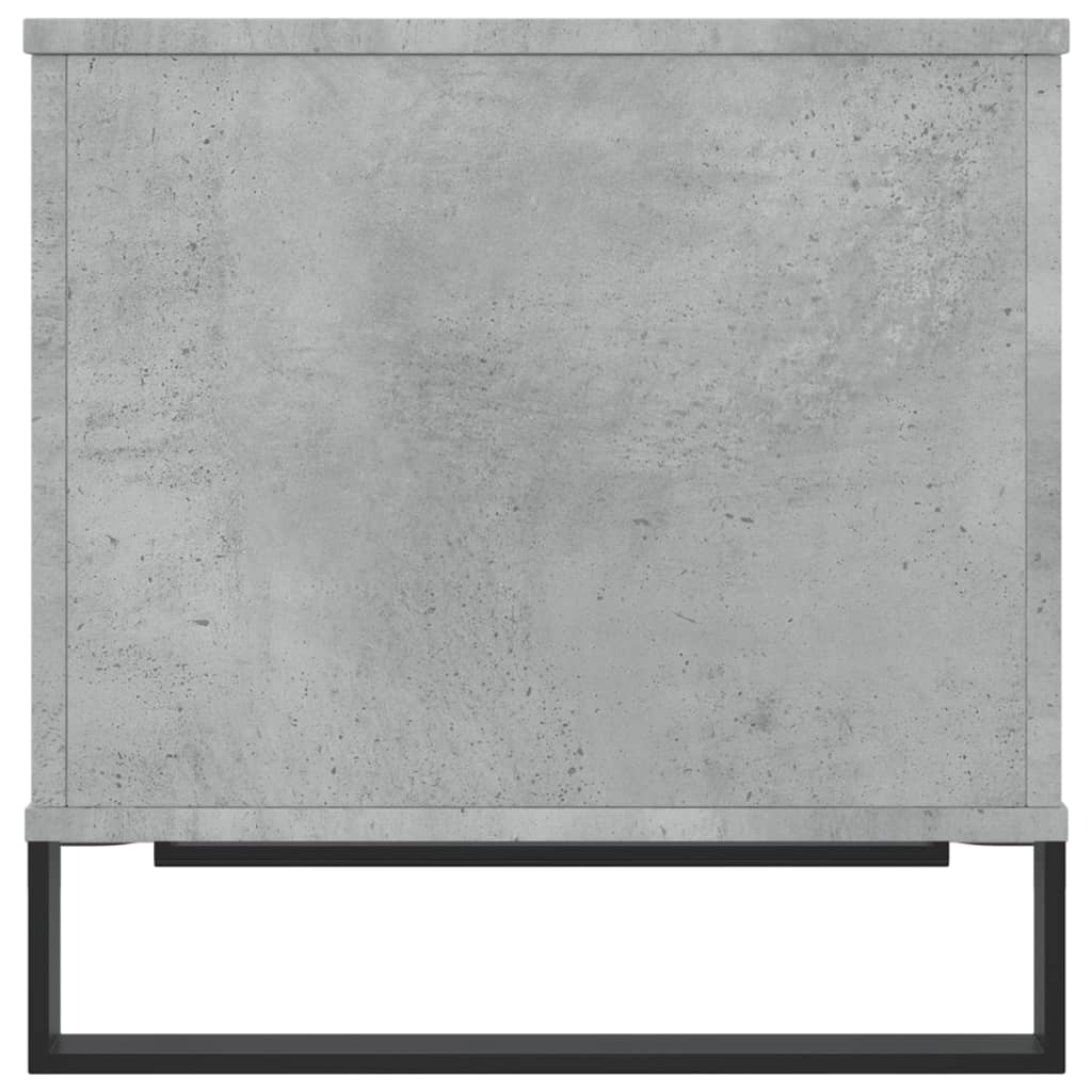 Table basse gris béton 60x44,5x45 cm en bois