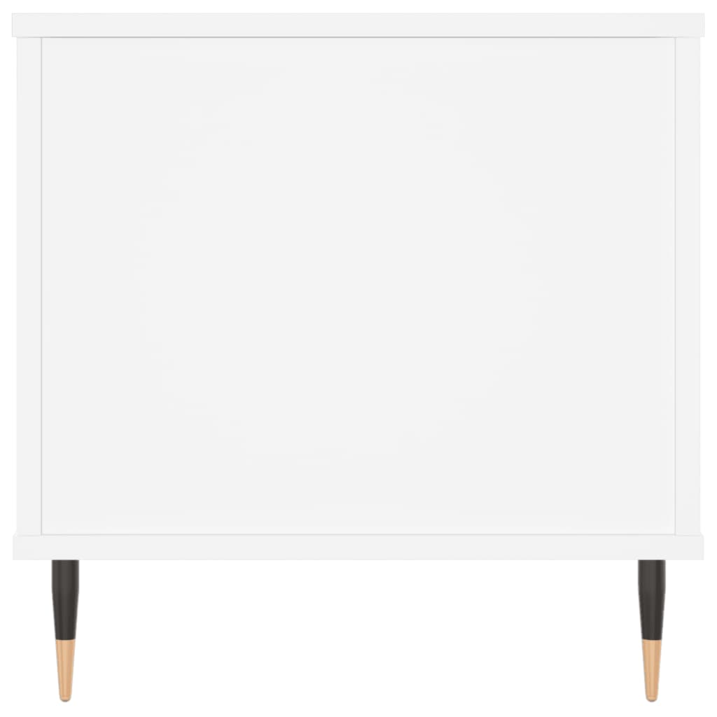 Coffee Table White 90x44.5x45 cm Wood Material
