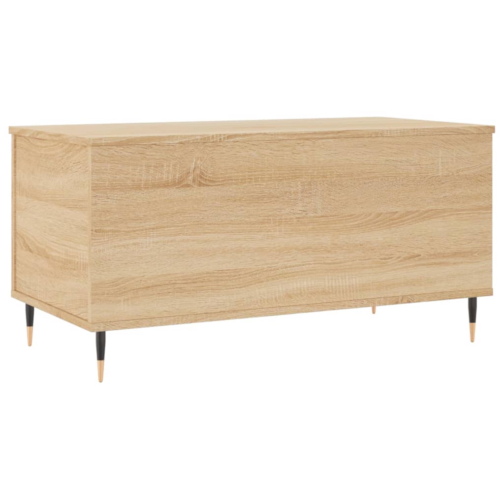 Table basse chêne Sonoma 90x44,5x45 cm en bois