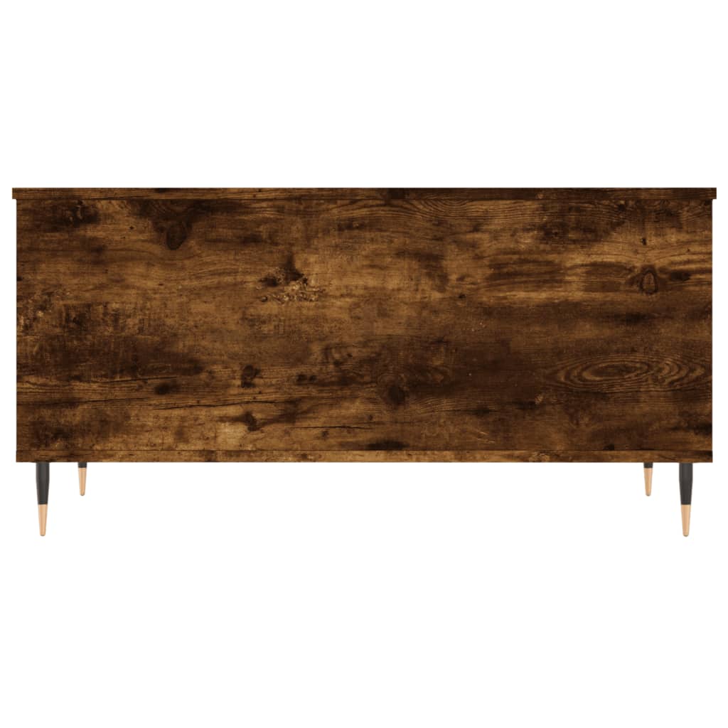Coffee table smoked oak 90x44.5x45 cm wood material