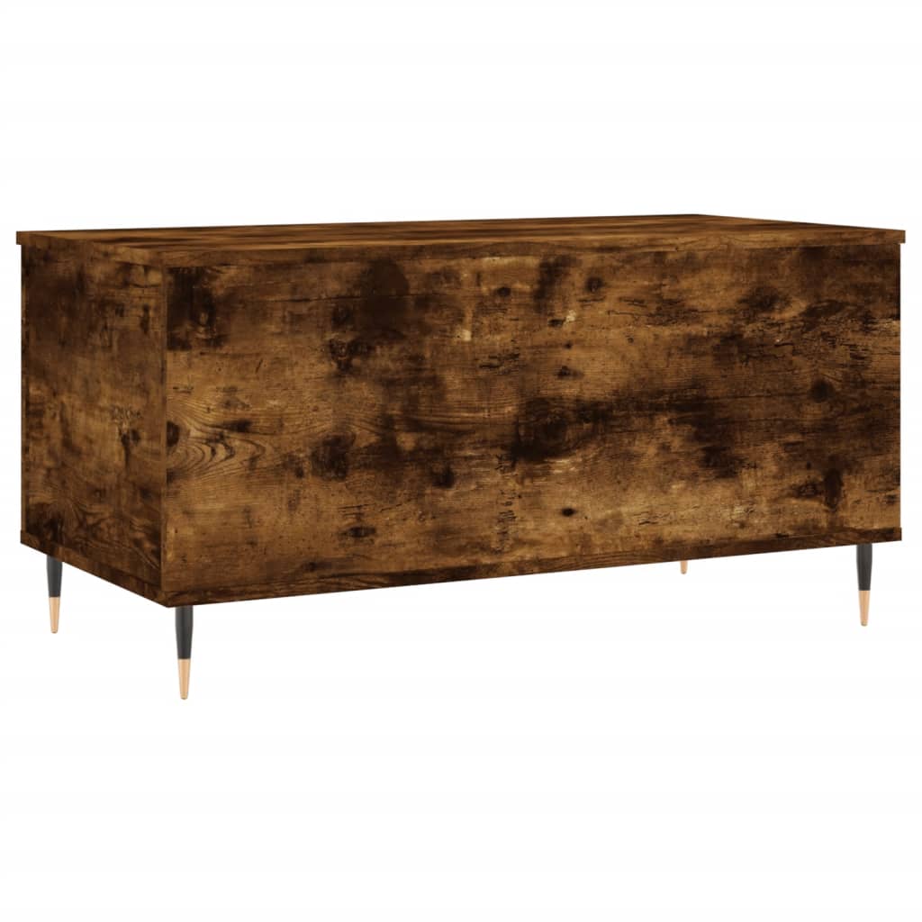 Coffee table smoked oak 90x44.5x45 cm wood material
