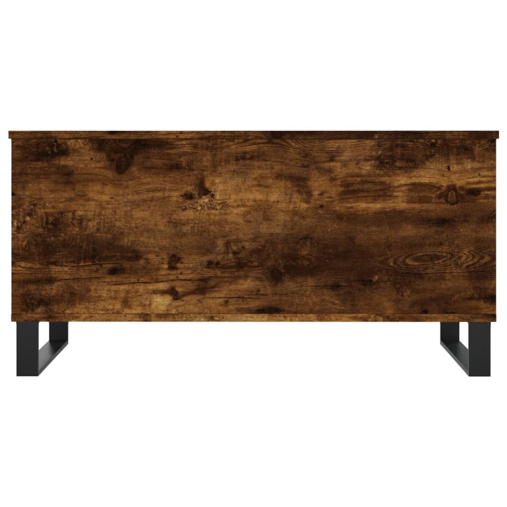 Coffee table smoked oak 90x44.5x45 cm wood material