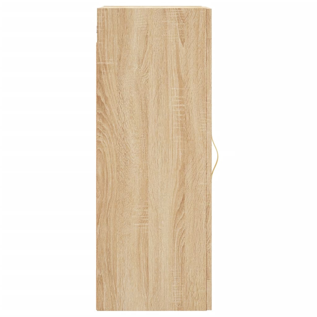 Wandschrank Sonoma-Eiche 34,5x34x90 cm Holzwerkstoff