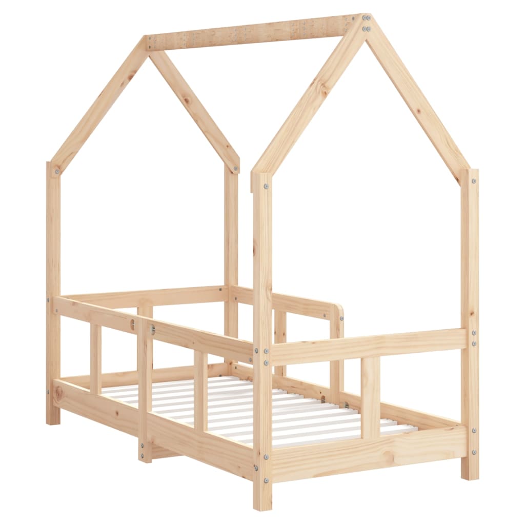 Lit enfant 70x140 cm en pin massif