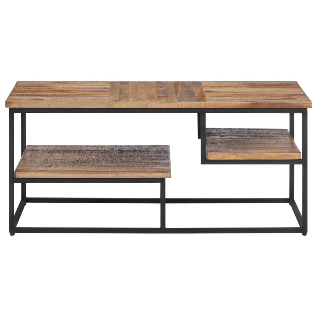 Table basse 90x50x39 cm Bois de teck massif recyclé