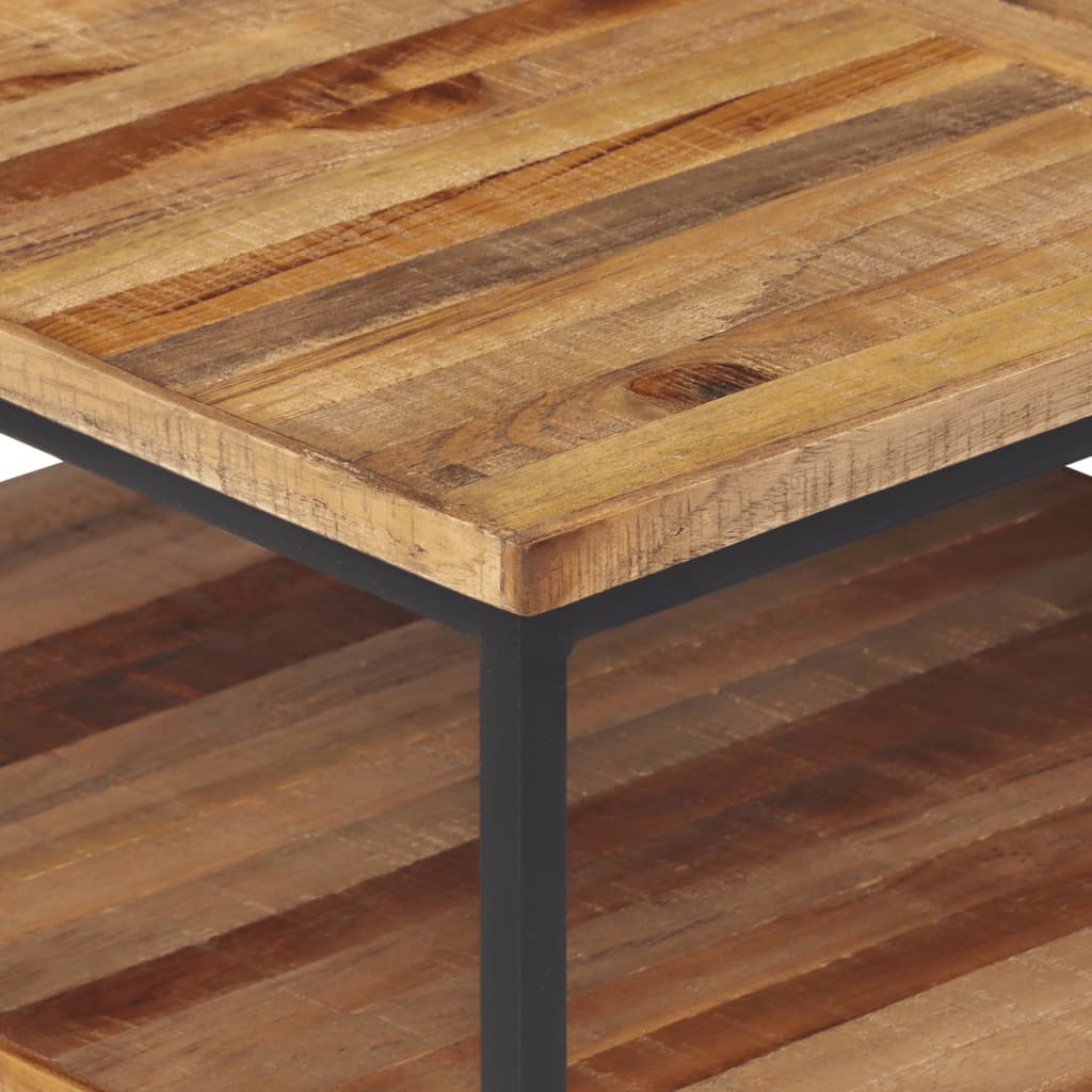 Table basse 90x50x39 cm Bois de teck massif recyclé