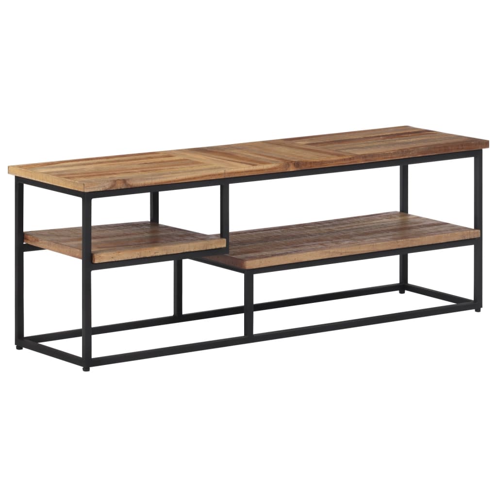 TV-Schrank 110x30x39 cm Recyceltes Massivholz Teak