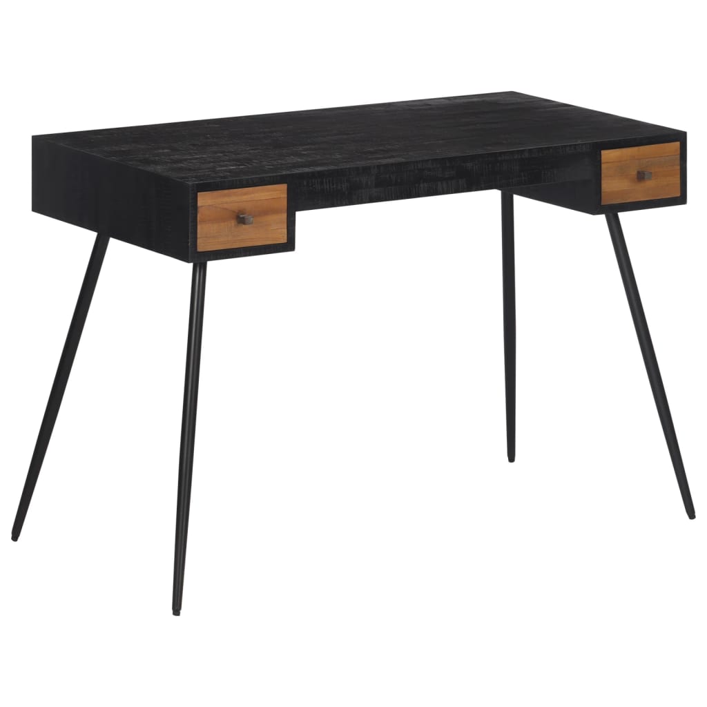 Desk 117x56.5x75 cm Recycled Solid Teak Wood