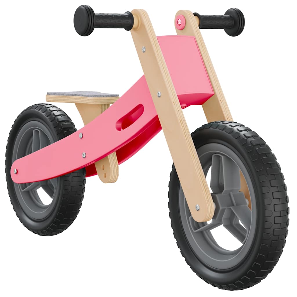 Balance bike for children pink