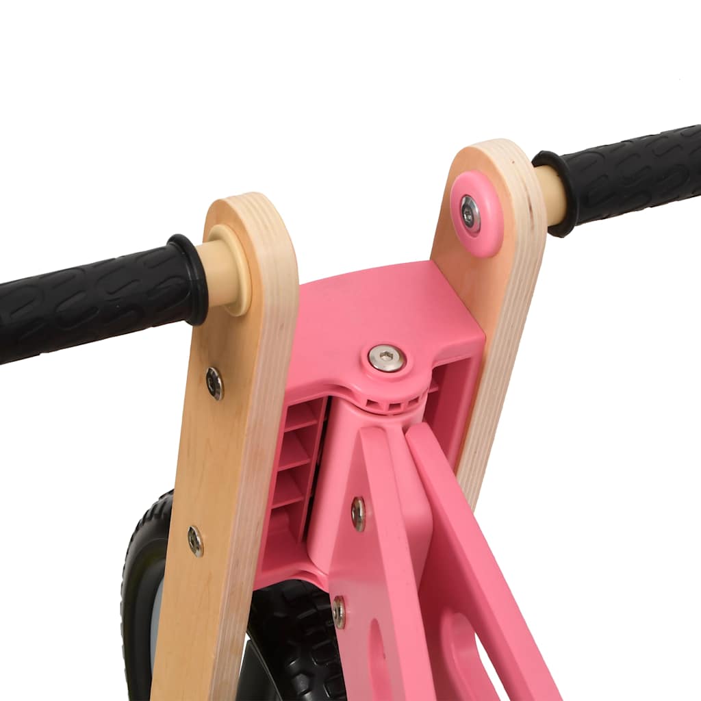 Balance bike for children pink