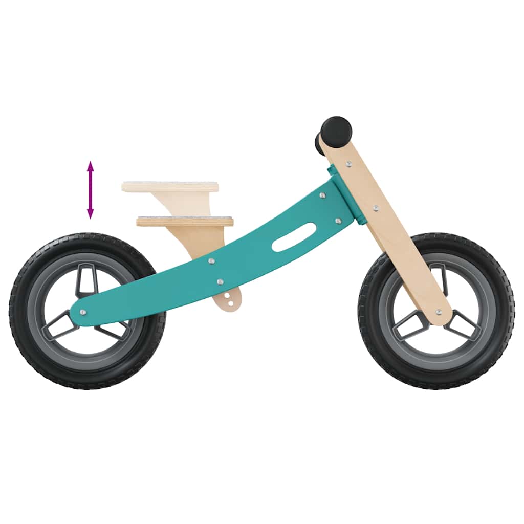 Balance bike for children light blue