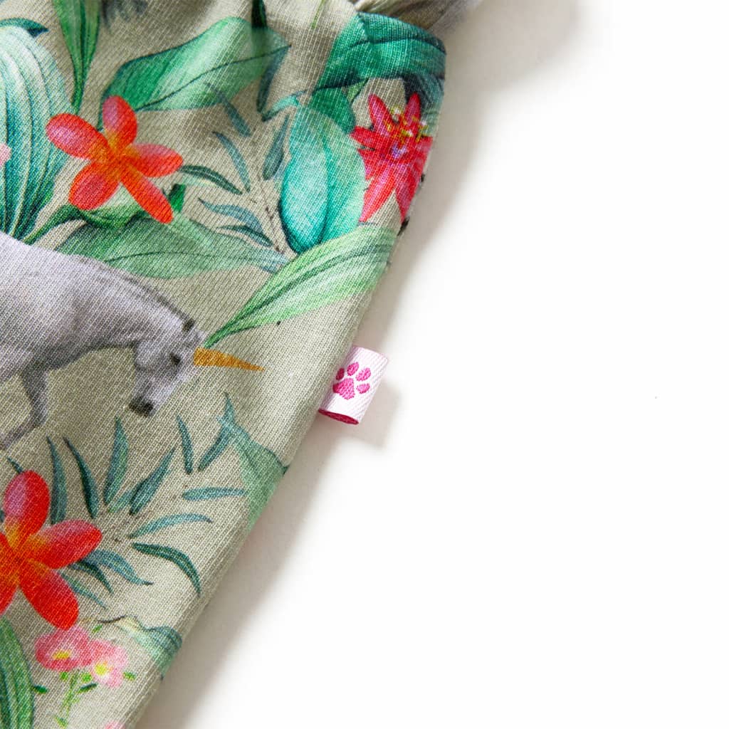 Kindershorts mit Kordelzug Hellkhaki 104